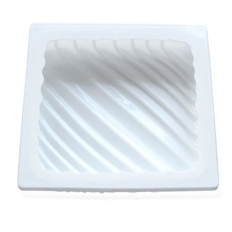 Площадь полоса для шоколада из силикона в форме мусс торта Fondant (сахарная)