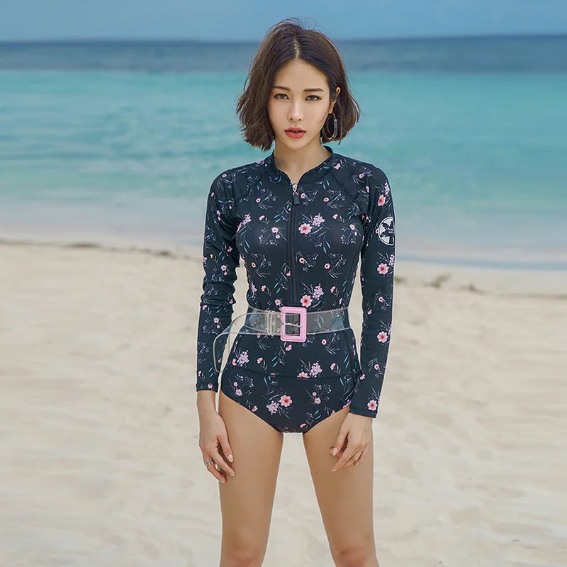 Женский купальник с длинным рукавом плавучий бикини для серфинга подростков