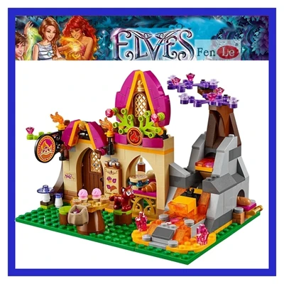 10412 Bela Elves 10549 Dragon Sanctuary строительные блоки DIY Развивающие игрушки совместимы с 41178 друзьями - Цвет: 10412