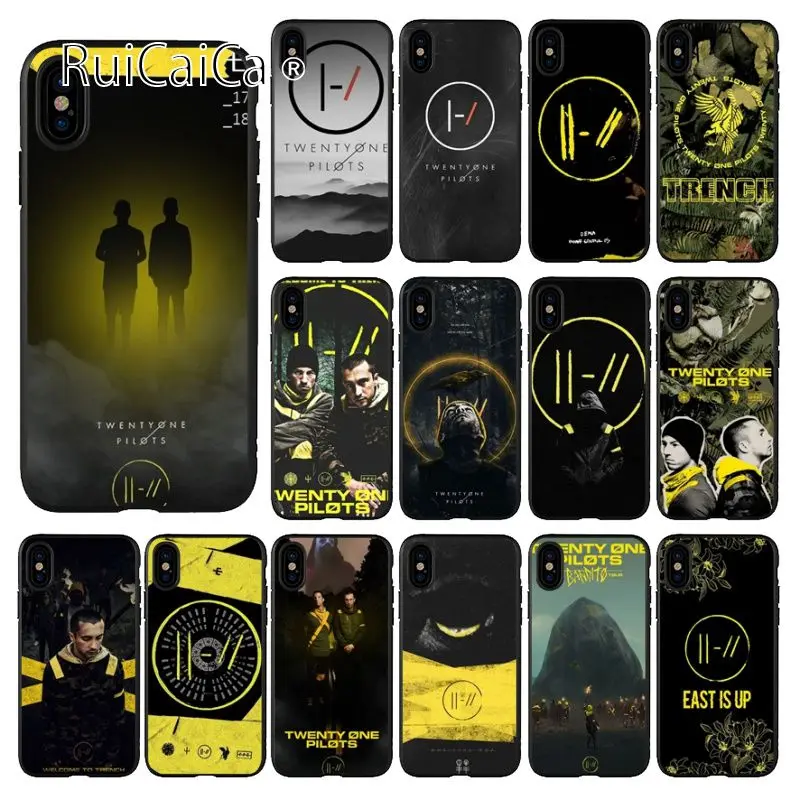 Чехол Ruicaica Twenty One Pilots 21 для Apple iPhone 8 7 6 6S Plus X XS MAX 5 5S SE XR|Чехлы-накладки| |