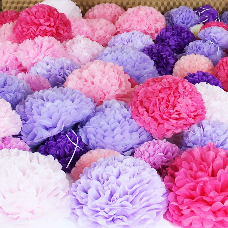 Holiday Supplies 14 (35 Cm) Decorative Large Tissue Paper Pom