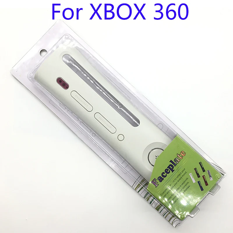 Черный, белый, для microsoft Xbox 360, Передняя Лицевая панель, Сменный Чехол