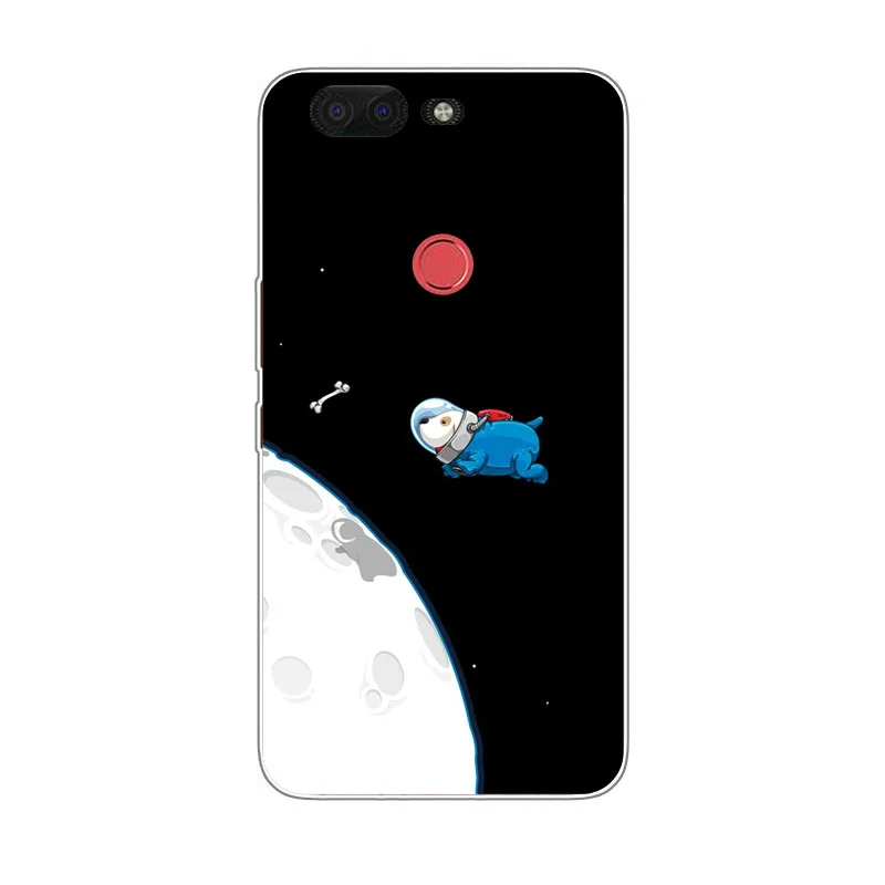 Infinix Zero 5 X603 Case Silicon Handsome dog Painting Soft TPU Back Cover for Phone protect cases shell |