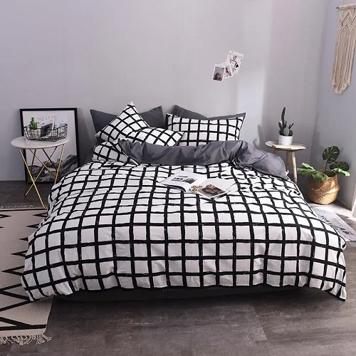 bedding set 8 Коричневый Леопардовый хлопок Комплект постельного белья двуспальный queen King size комплект постельного белья пододеяльник простынь простыня ropa de Кама parure де горит - Цвет: bedding set 8