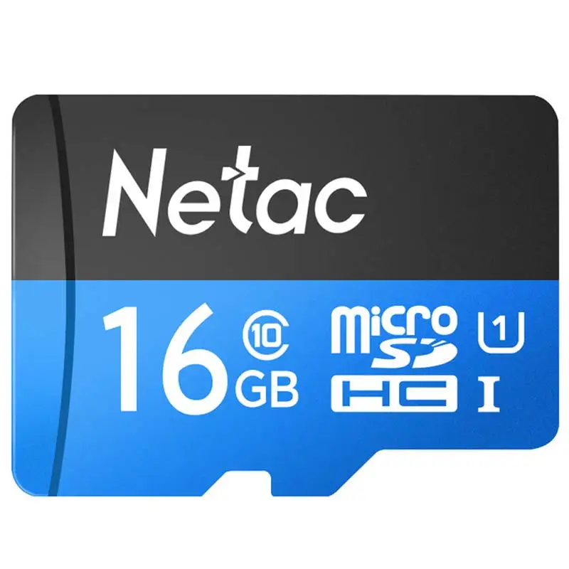 Netac p500 карта памяти 32 Гб 64 Гб класс 10 цена TF карты cartao de memoria UHS-1 microsdhc/sdxc Прямая поставка sd-карта - Емкость: TF16G-T-Blue