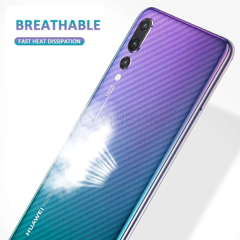 Мягкий чехол из углеродного волокна и задняя защитная пленка для huawei honor 9 10 lite 7A 8A P10 P20 p30 Коврики 20 Y5 Y6 Y9 Y7 Pro Prime чехол Защитная пленка