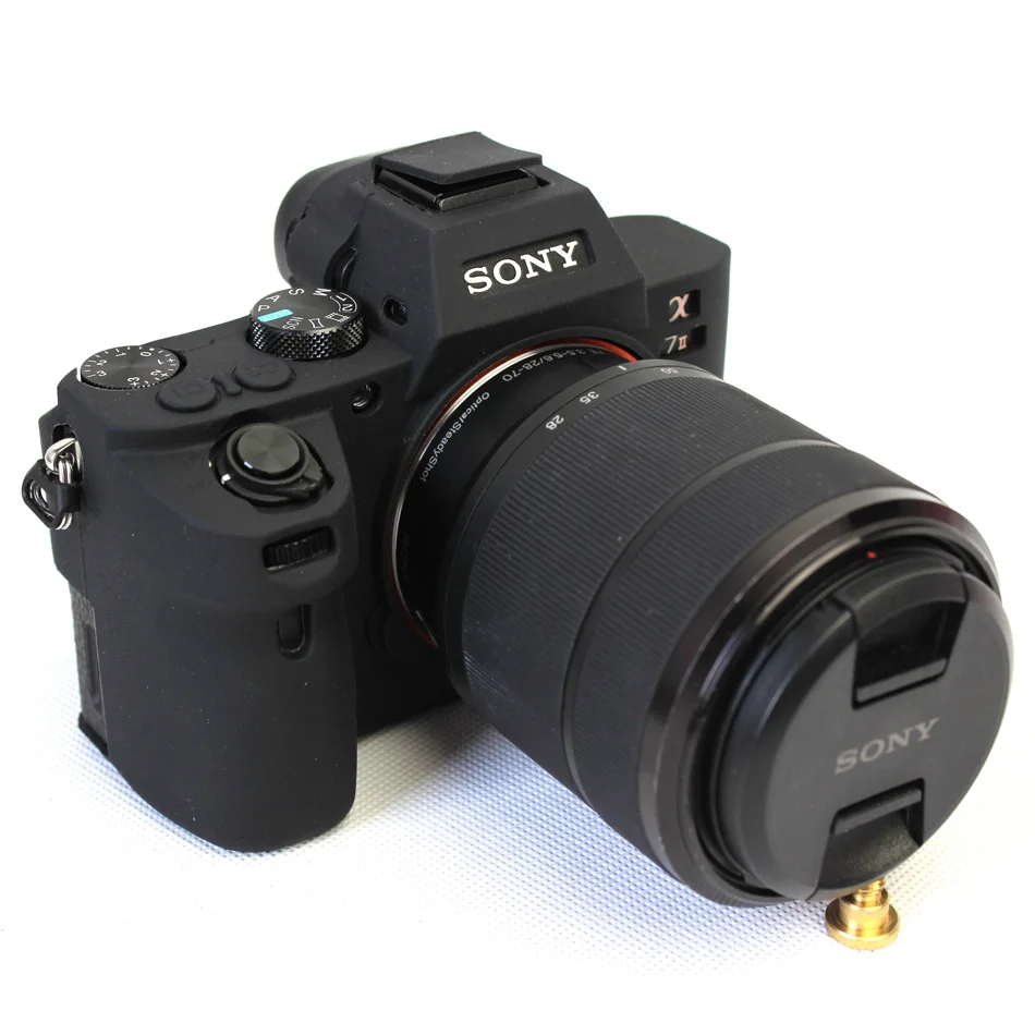 Мягкий силиконовый резиновый защитный чехол для камеры SONY A7II A7M2 Alpha A7 ii ILCE 7 II