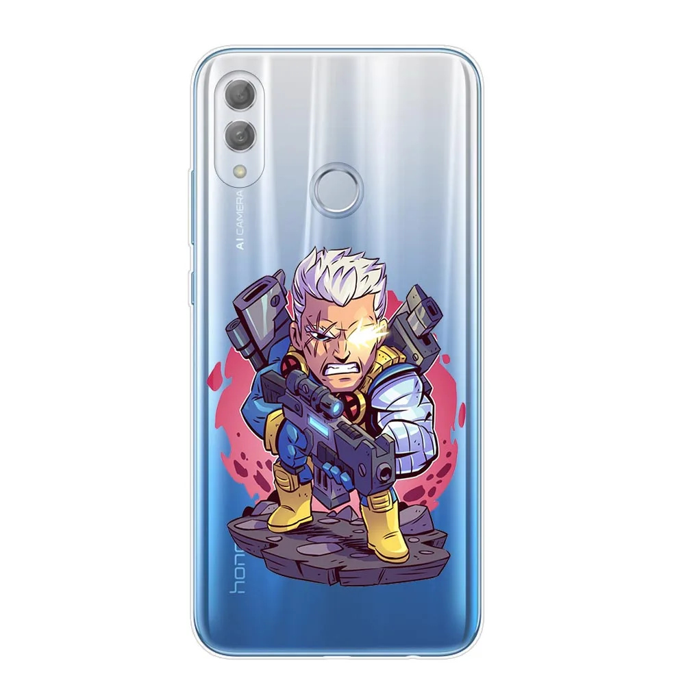 Роскошный чехол для телефона с героями Marvel и Мстителями, чехол для huawei Honor 9 10 20 Lite Pro 10i 8X 8C 6X 7X, мягкий ТПУ чехол-накладка s Etui