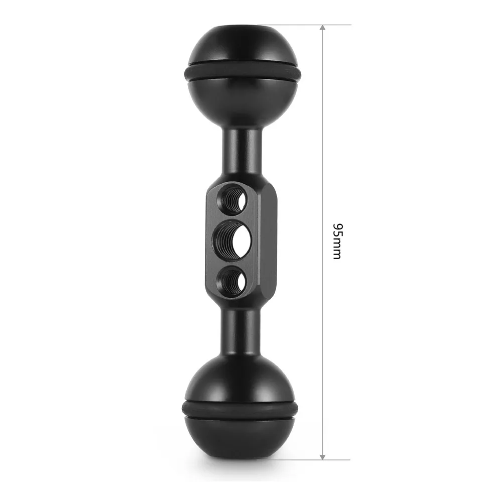 Удлинитель для шаровой головки SmallRig два отверстия с резьбой 1/4 &quot 20 и один 3/8&quot 16
