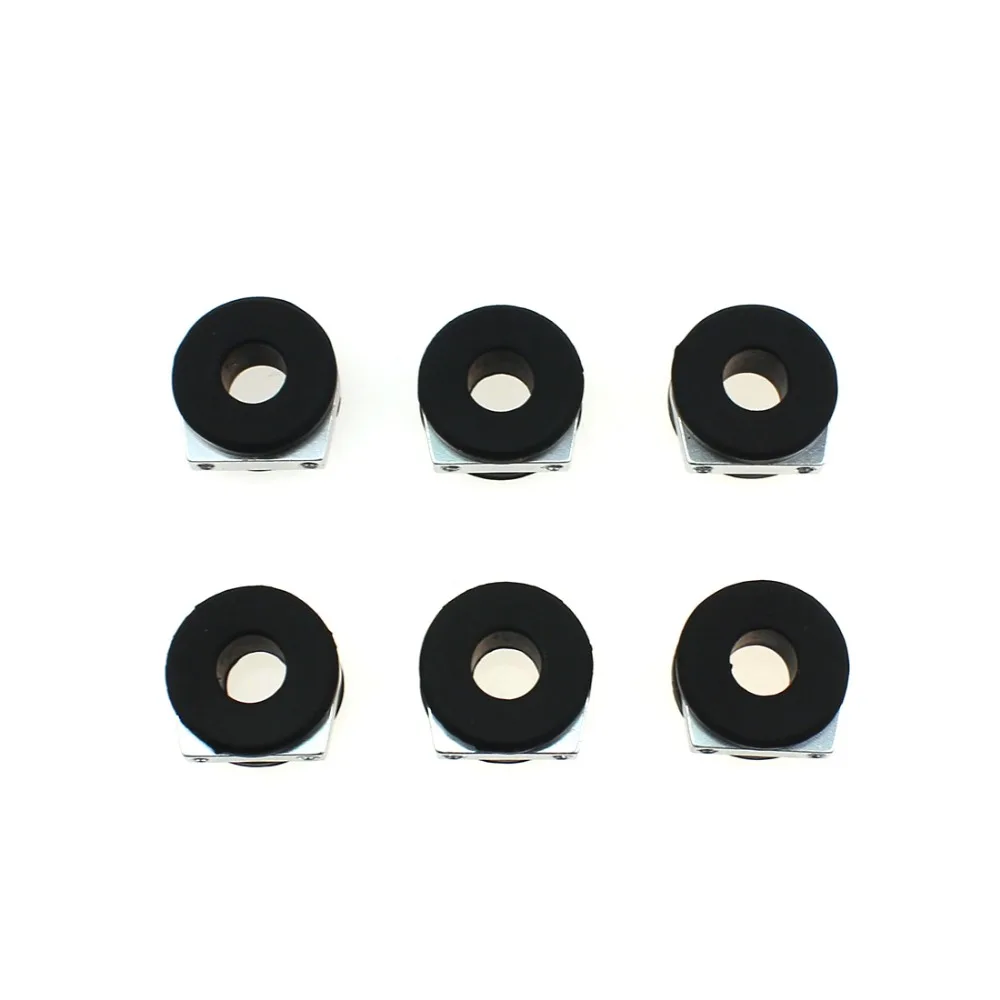 F07558 1 шт CNC алюминиевый карданный 10 мм демпфирующее крепление с резиной для камеры