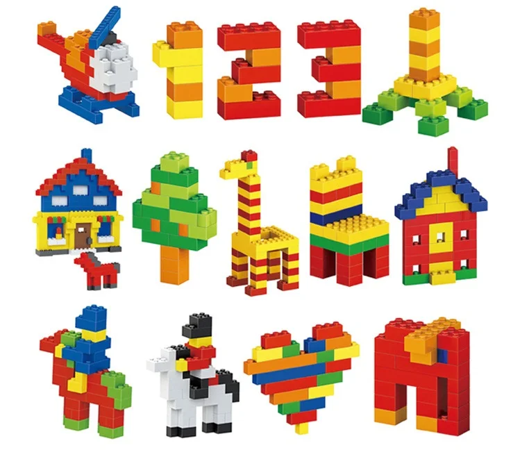 1000 штук строительные блоки маленького размера идущие Legoings фигурки поделки