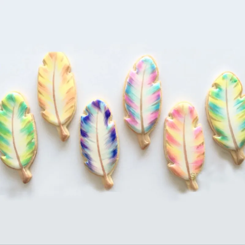 

Animal Feather Pattern Stainless Steel Cookie Cake Cutters DIY Biscuit Pastry Kitchen Baking Mold Fondant Party Wedding Decor