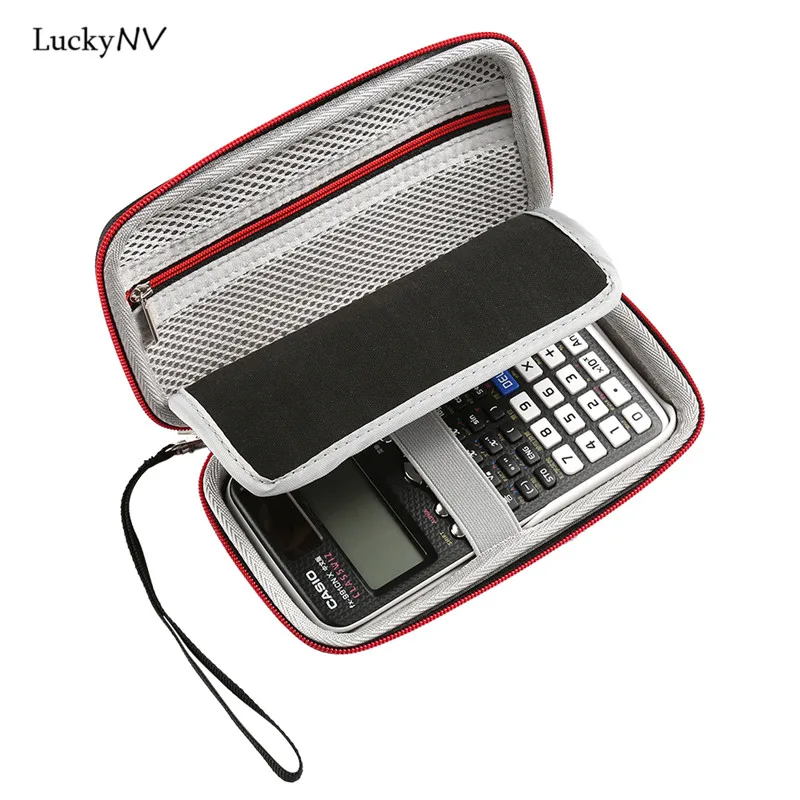 LuckyNV Жесткий EVA коробка для хранения переноски дорожная сумка чехол для Casio FX-991EX/FX-991DE научный калькулятор и многое другое(только чехол