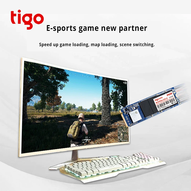 Tigo SSD M2 PCIE NVME 120 ГБ 2280 HDD Внутренний твердотельный накопитель M.2 внешний жесткий