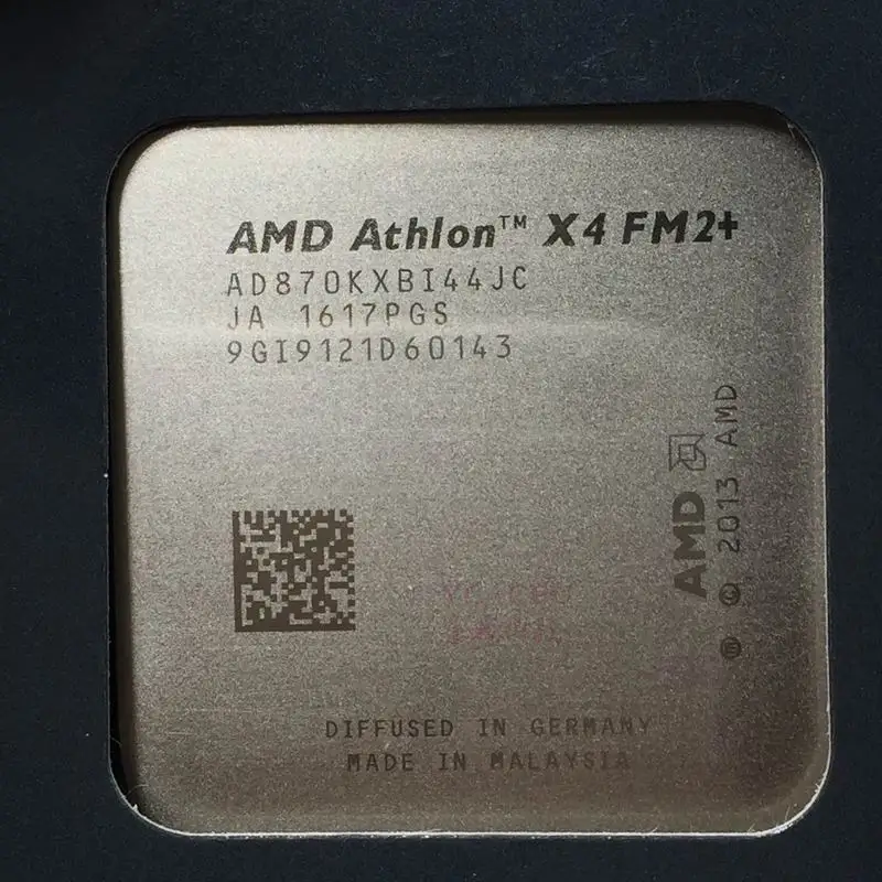 Процессор AMD Athlon X4 870K процессор с радиатором FM2 + четырехъядерный 3 9 ГГц/4M/95 Вт для