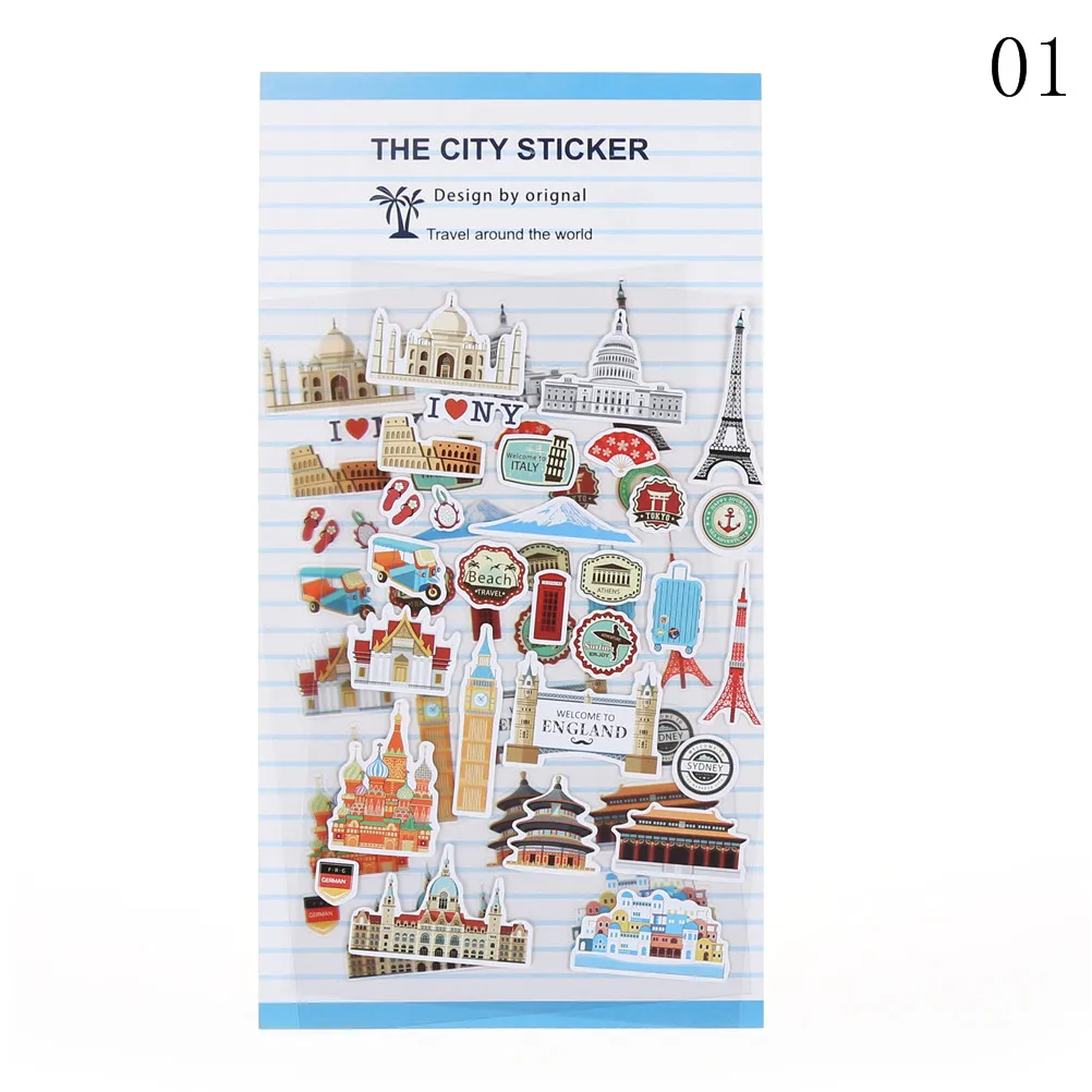 2 шт./упак. Винтаж планировщик путешествия еда стикеры на ПВХ бумаге для альбома