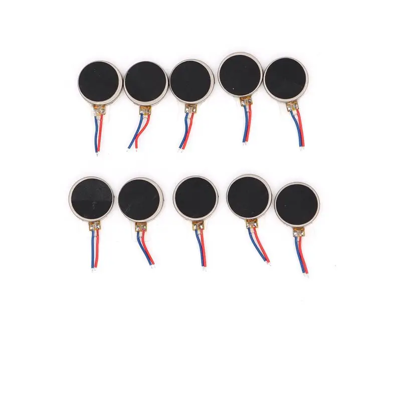 2PCS/lot Micro Button Vibration Motor 10*3mm Thin Flat Type DC | Обустройство дома