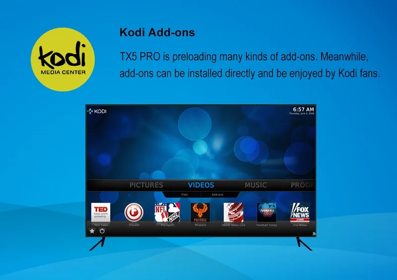 ТВ приставка ACEMAX TX5 PRO 4K Amlogic S905X четырехъядерный Android 6 0 OS H.265 Miracast Airplay HD 2G RAM 16G ROM Dual