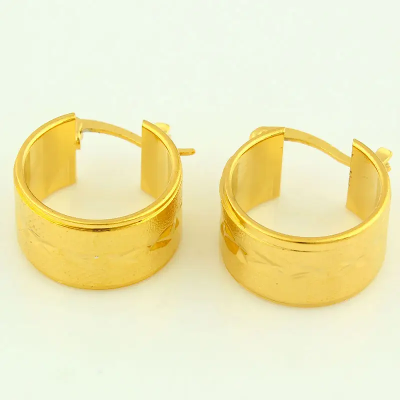 Новые модные золотые серьги для женщин и девушек ювелирные изделия в африканском