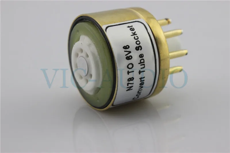 1 шт. N78 трубка до 6V6 7 контактов 8 DIY звуковая вакуумная адаптер розетка конвертер