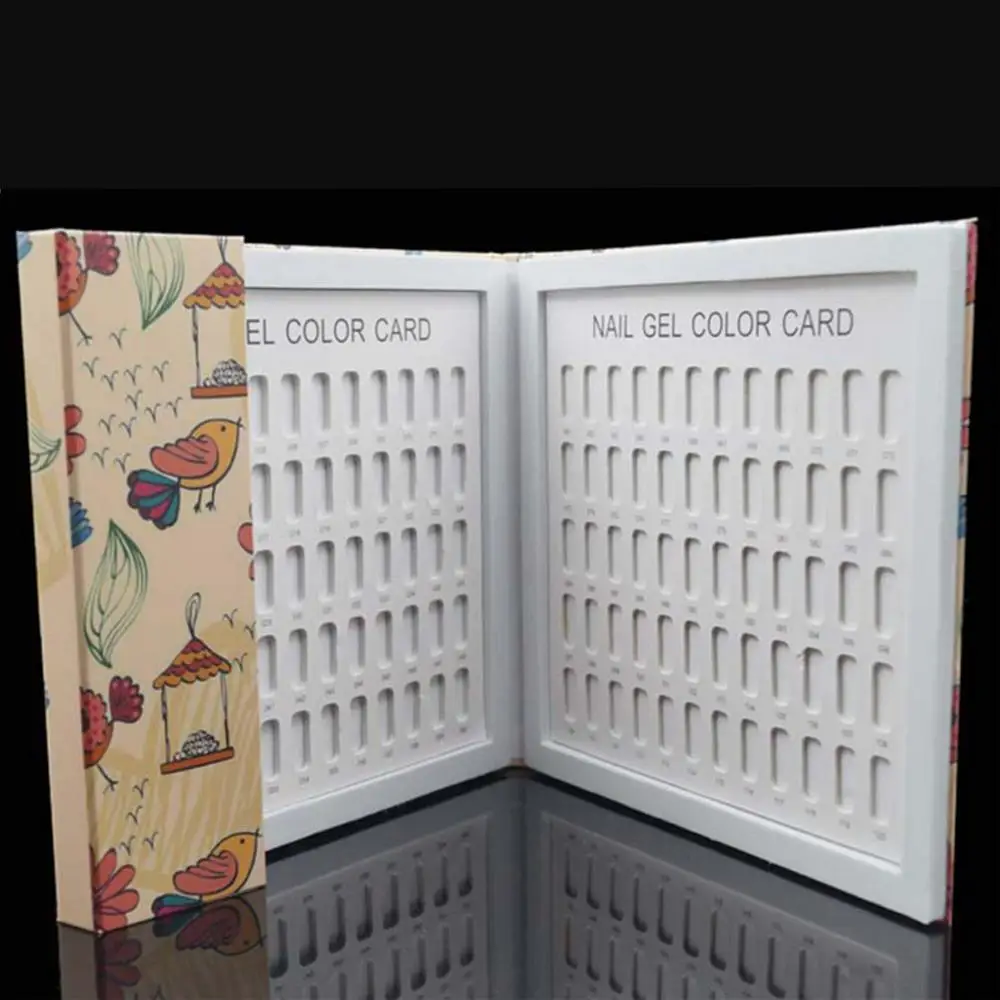 Гель лак для ногтей дисплей коробка 120 цвет модель магазин салон выделенная карта
