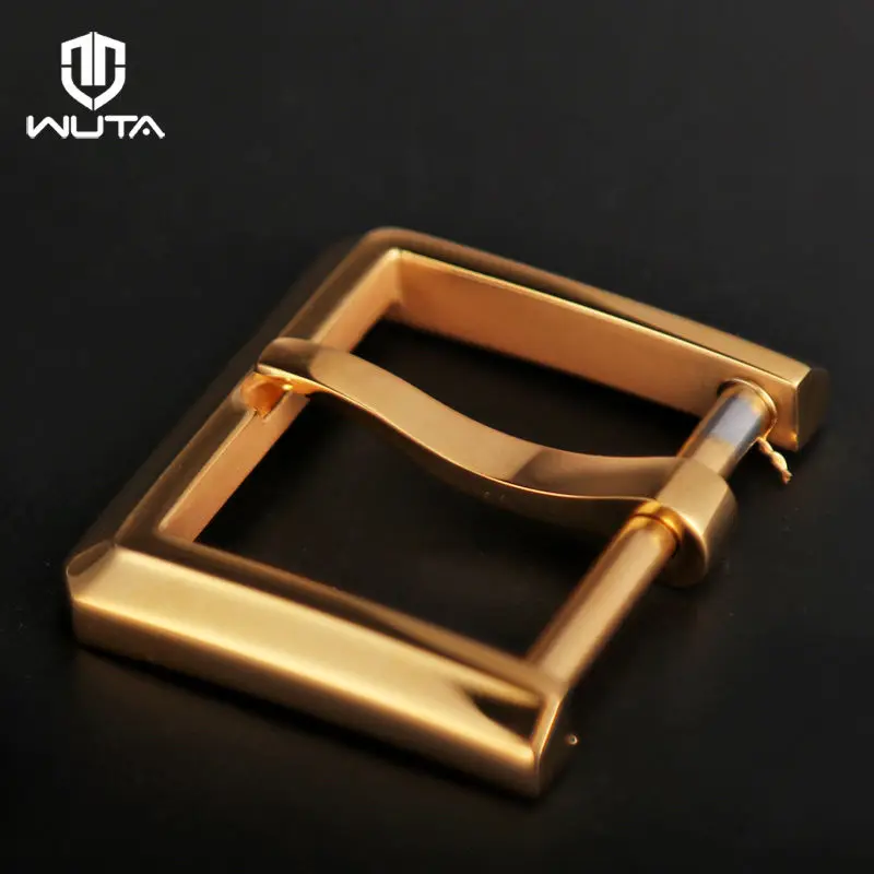 WUTA Complete polishing Stainless Steel Pin Buckle Metal End Bar Leather Belt Strap DIY Craft Accessories|Пряжки и крючки| |