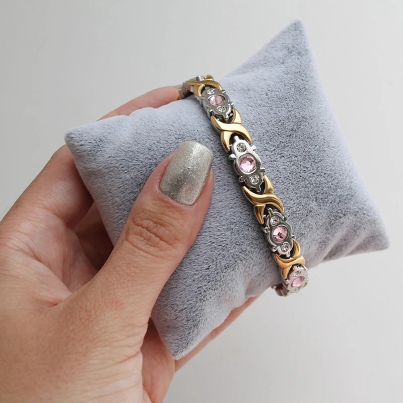 

WelMag Magnetic Bracelet & Bangles for Women Benefits of Germanium Bracelet Therapy for Arthritis Bio Energy Healthy Bracelets