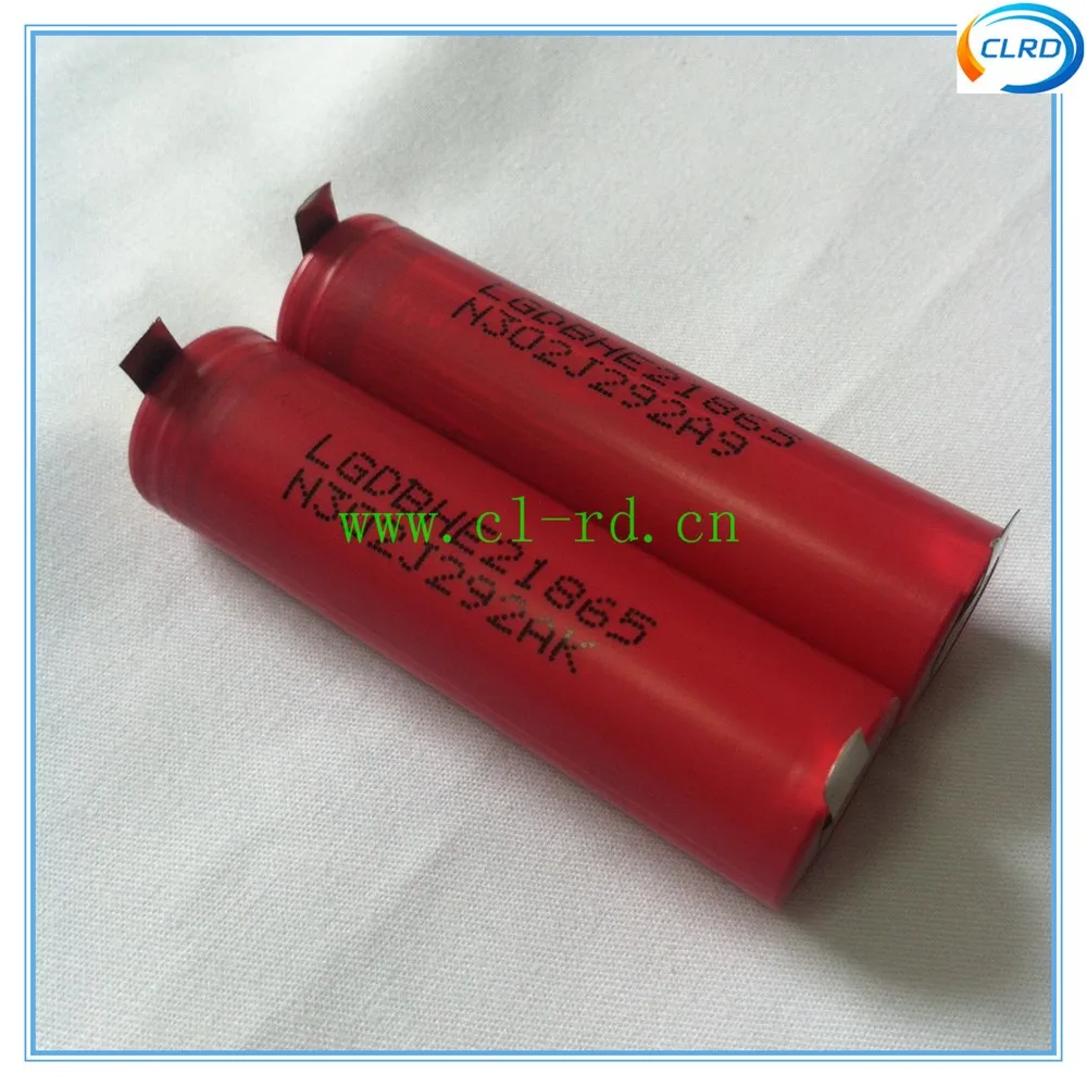 5PCS/LOT Genuine LG HE2 2500MAH 20A li-ion battery with nickel tabs | Электроника