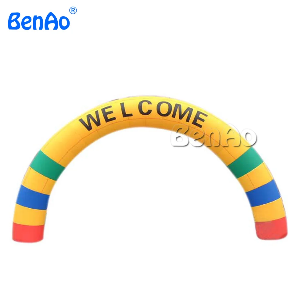 

R041 best popular inflatable rainbow arch,inflatable tire advertising,inflatable arch rental