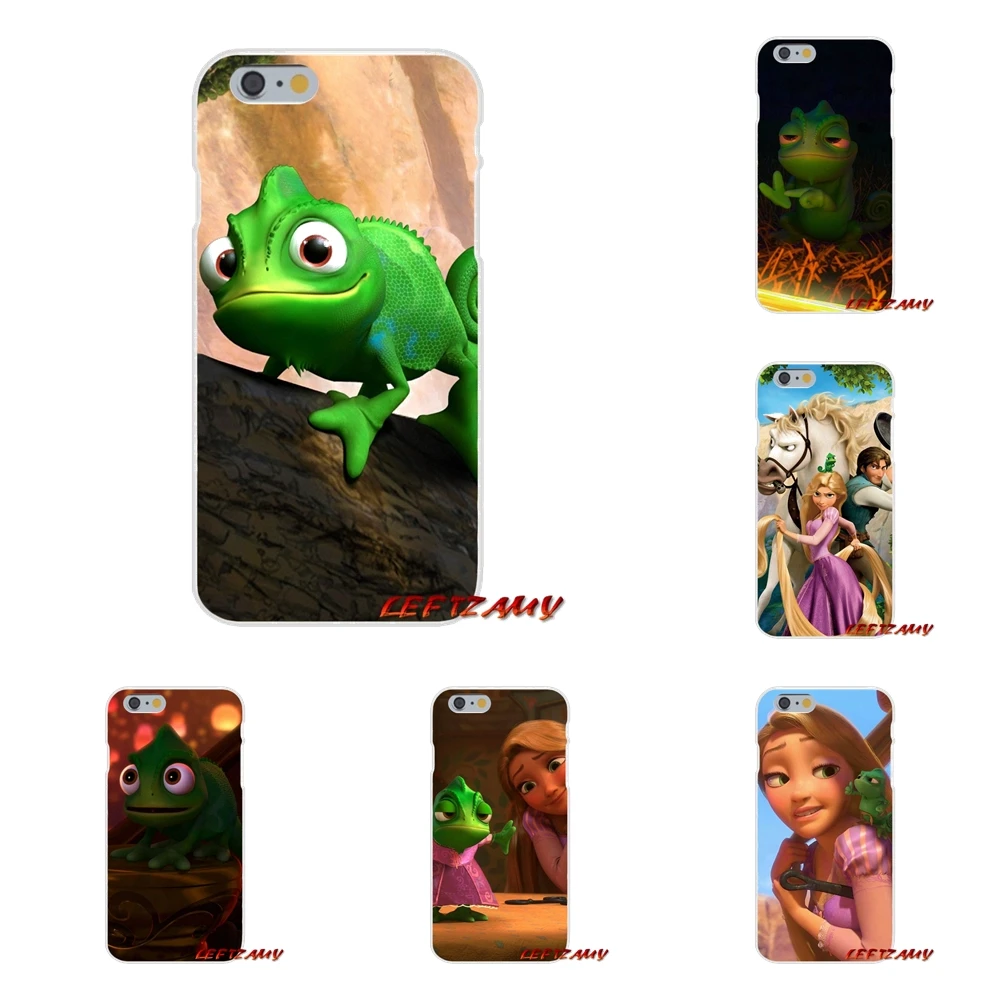 Tangled Рапунцель Хамелеон Паскаль Тонкий чехол для телефона Motorola Moto G LG Spirit G2 G3 Mini G4 G5
