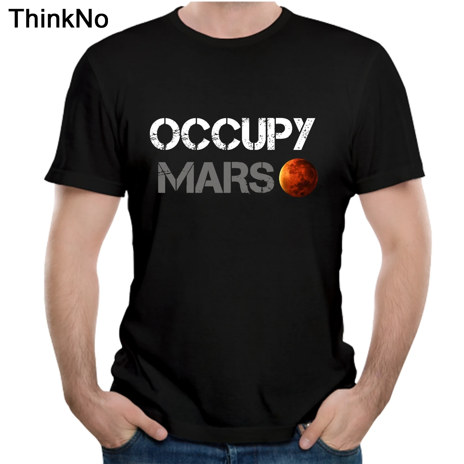 Футболка Space X футболки Тесла повседневный Топ 100% хлопок | Мужская одежда