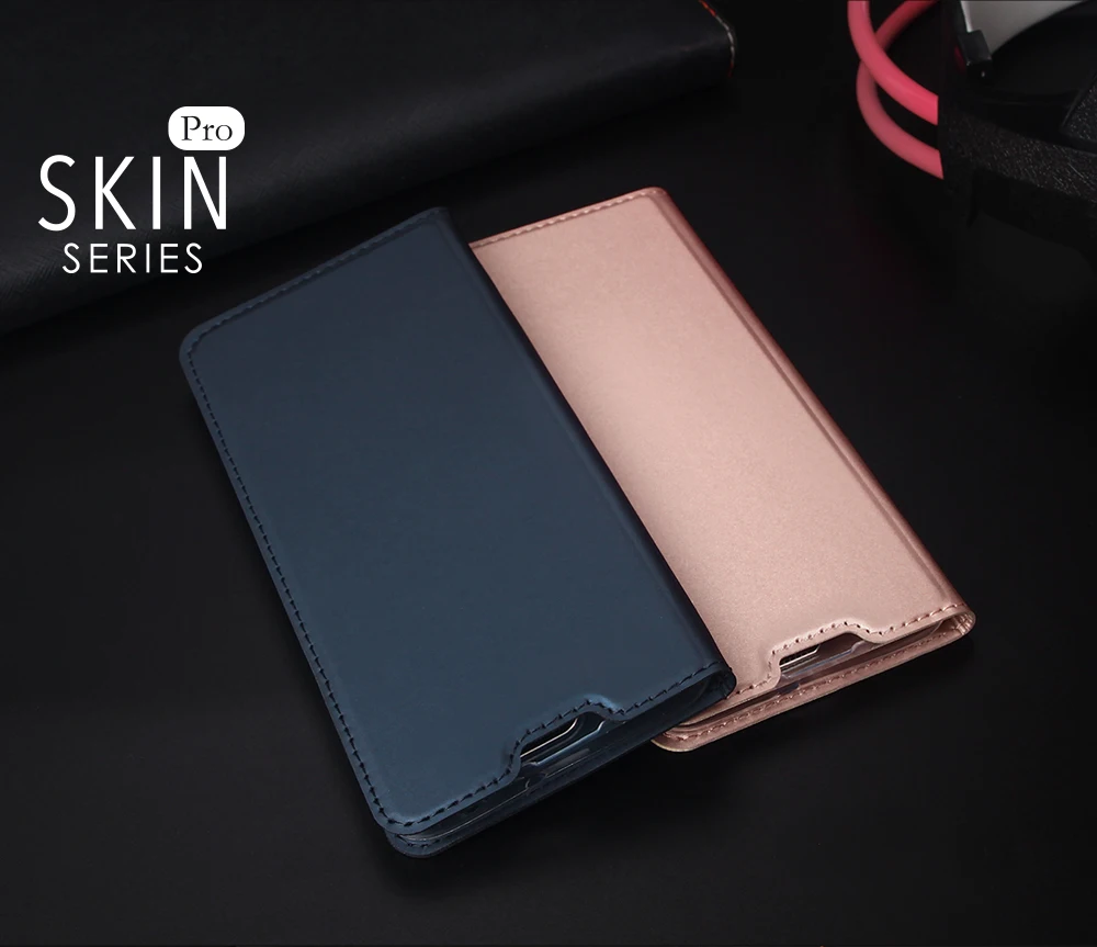 DUX DUCIS Чехол бумажник из искусственной кожи для Moto G7 роскошный чехол книжка с