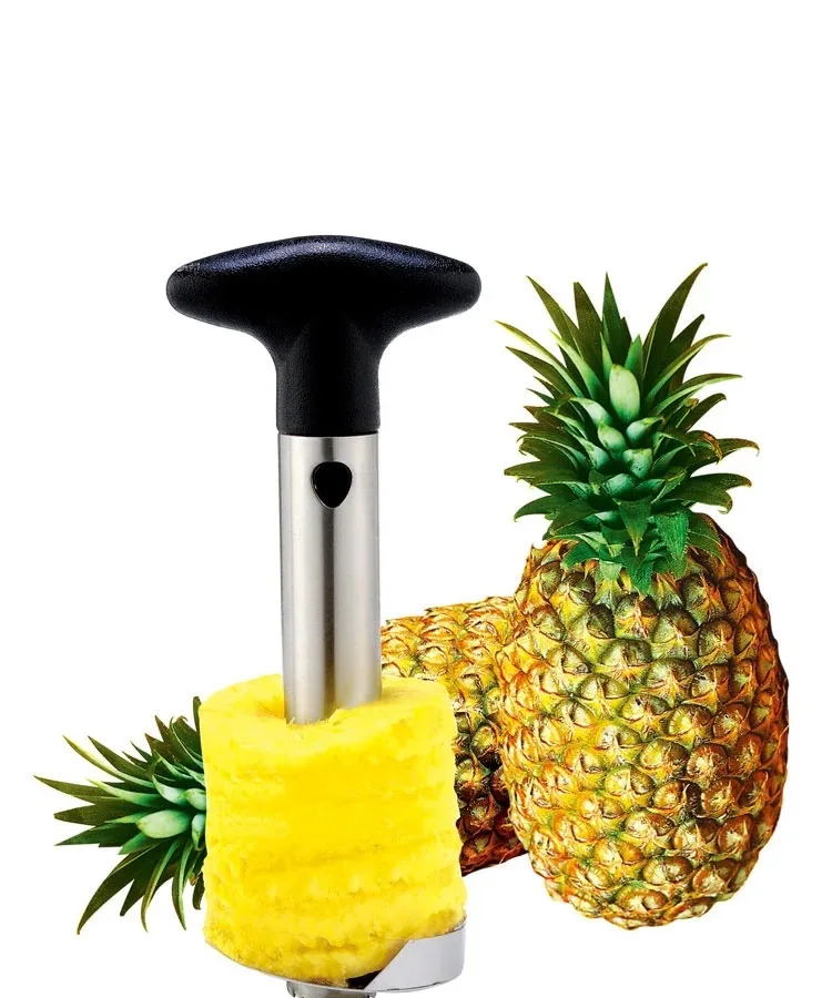 Смарт ананас peelers Горячая Новинка Фрукты инструменты 304 нержавеющая сталь слайсер для ананаса нож резак нож для очистки кожицы
