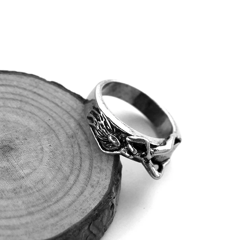 Новый Дизайн уникальный голая женщина кольцо старинное серебро специальный