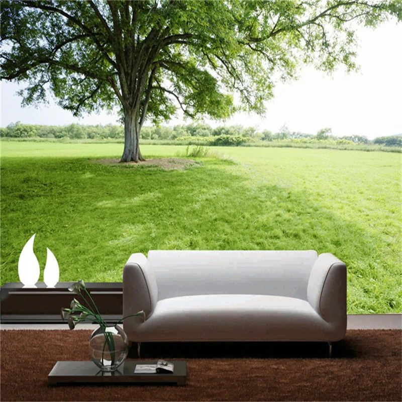 3D-обои beibehang с изображением природы от стены до гостиной без росписи обои для стен