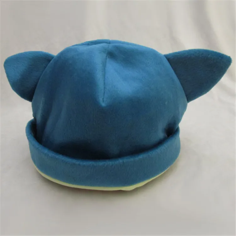 Аниме-шляпа Покемон Snorlax хип-хоп милый модный теплый мягкий плюшевый костюм шапка подарок для взрослых унисекс