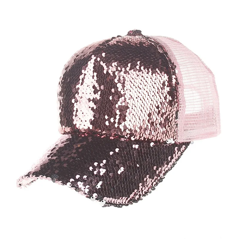 2018 летнее платье для девочек с блестками &quotконский хвост&quot Бейсбол Snapback Кепка