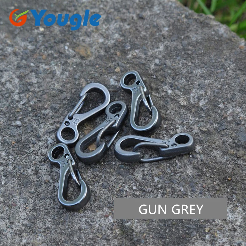 10 шт./лот EDC брелок весенние застежки карабины для альпинизма кемпинг бутылки