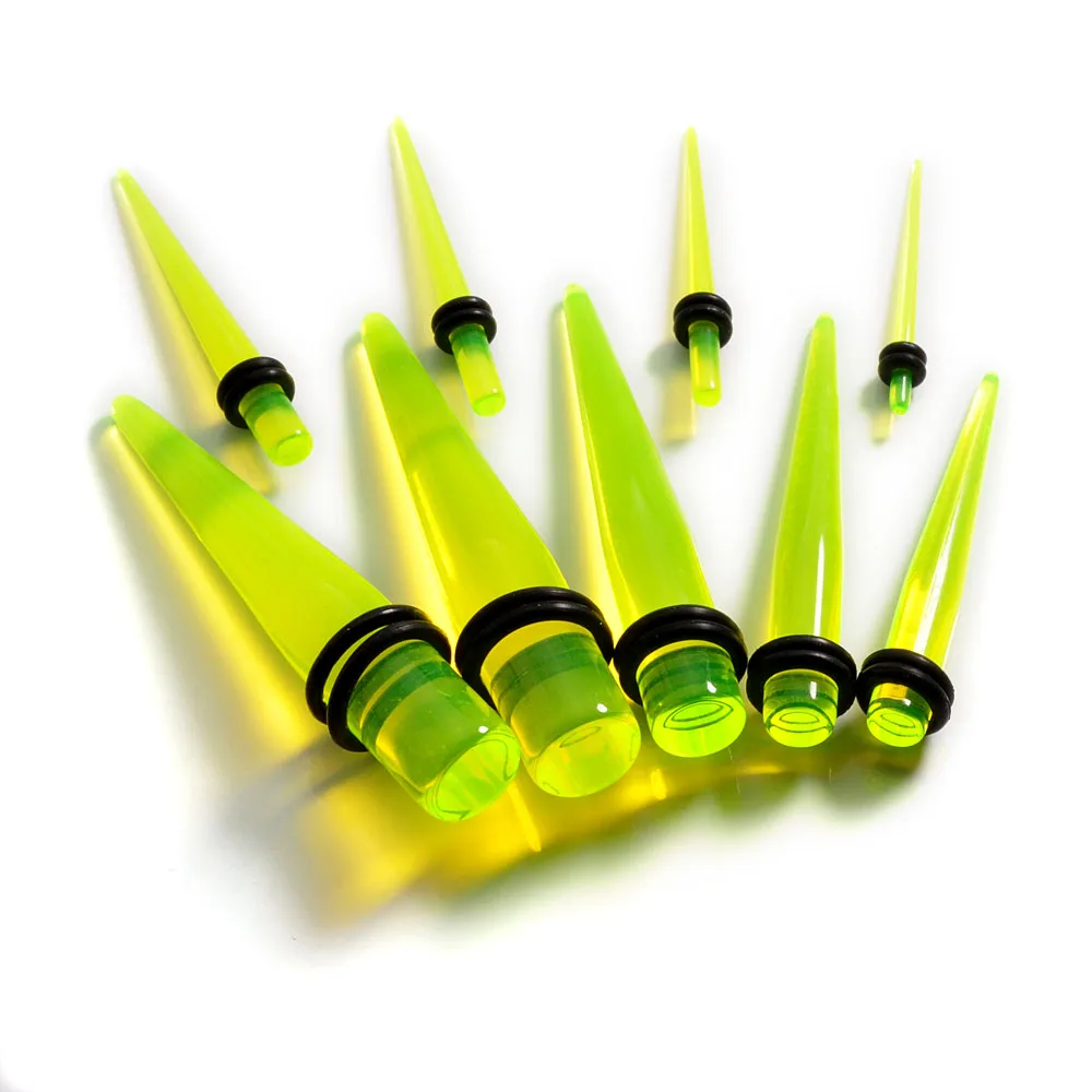 Смешанный набор из 18 штук носилки для ушей расширитель шипов вилок туннелей