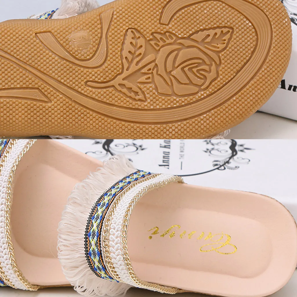 SAGACE женские шлепанцы обувь на плоской подошве летние дышащие пляжные без