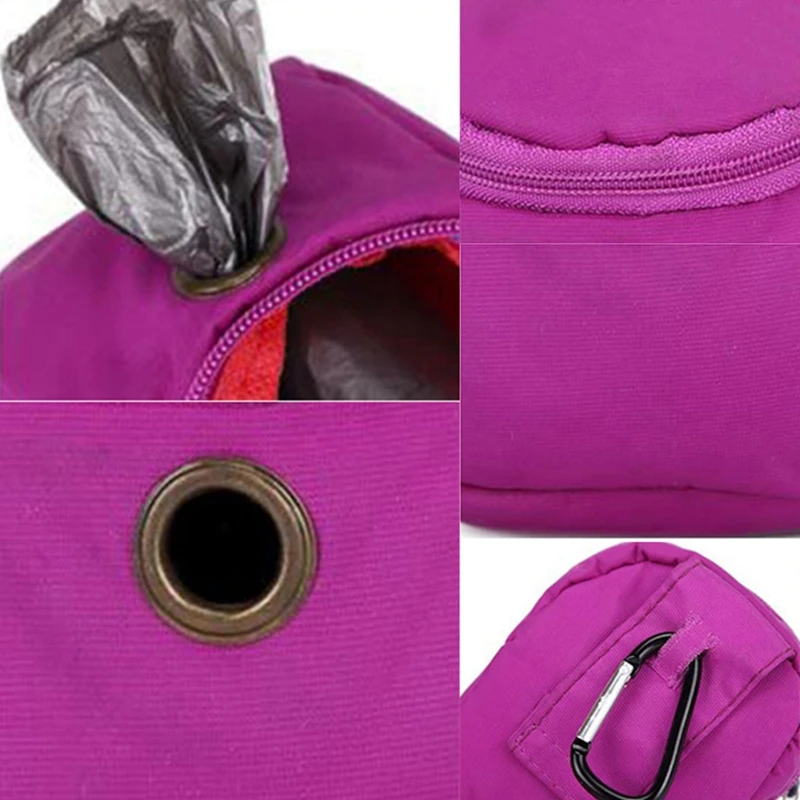 Корм для домашних животных сумка закусок хранения отходов мини-дозатор очистки