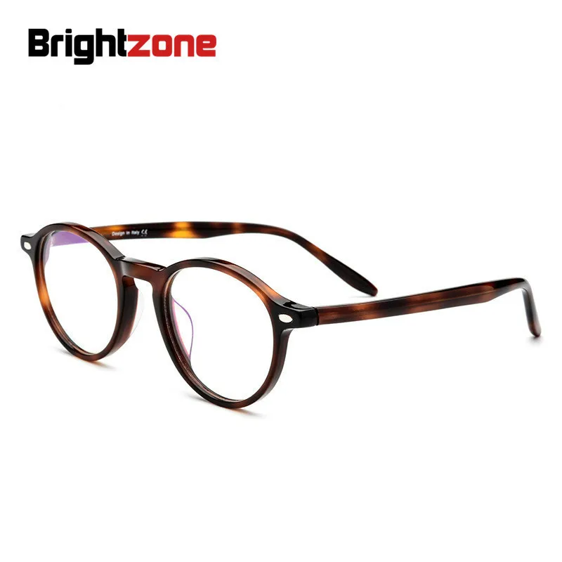 Brightzone высокое качество ацетат анти синий луч света очки марки прозрачные Плано