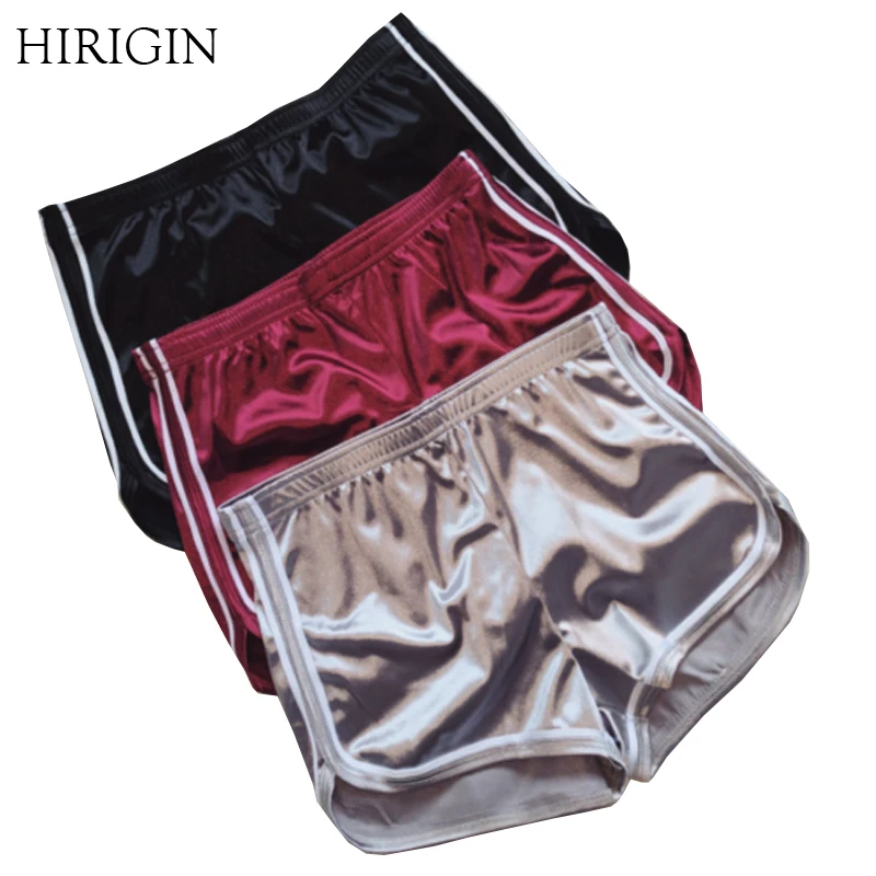 

Women Strip Shorts Summer Silk Slim Beach Casual Egde Shorts Hot 2018 summer holoday wear for girls