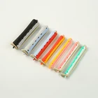 Ролик для волос для парикмахерских, 12 шт.компл., Плойка для завивки волос холодной волны с резиновой лентой для девочек, инструмент для укладки U1123