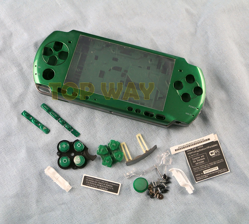 ChengChengDianWan многоцветный для psp 3000 psp 3000 игровая консоль замена полный корпус Оболочка Чехол с кнопками комплект