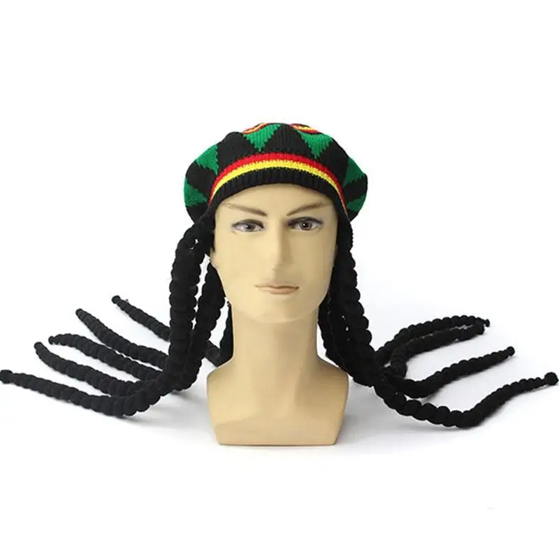 Шляпа пирата карибского моря косички для волос Хэллоуин пират аксессуары