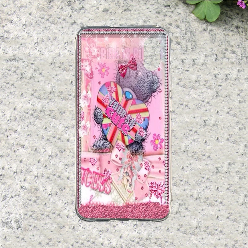 Tatty Teddy Bear Phone Case Cover For xiaomi mi 4 5 6 8 4i 4c 5x 6s 6x A1 5s Plus max 2 3 note mix Soft PU Shell | Мобильные