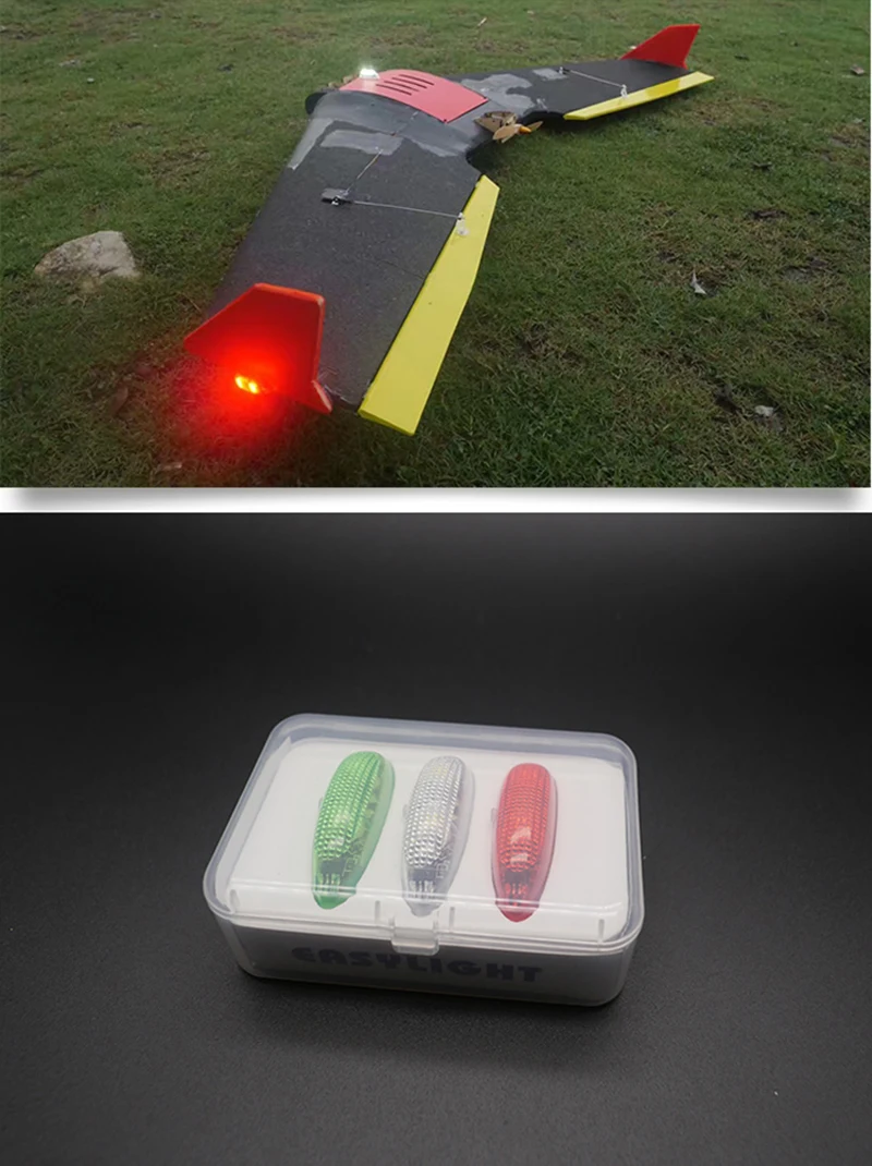 3 шт./лот EasyLight LED V2 версия беспроводной Радиоуправляемый навигационный свет