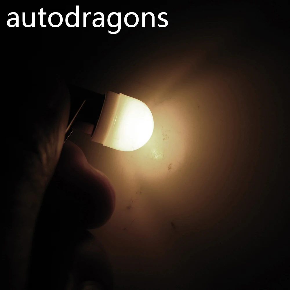 Матовые купольные светодиодные лампы autodragon 6 3 В переменного/постоянного тока