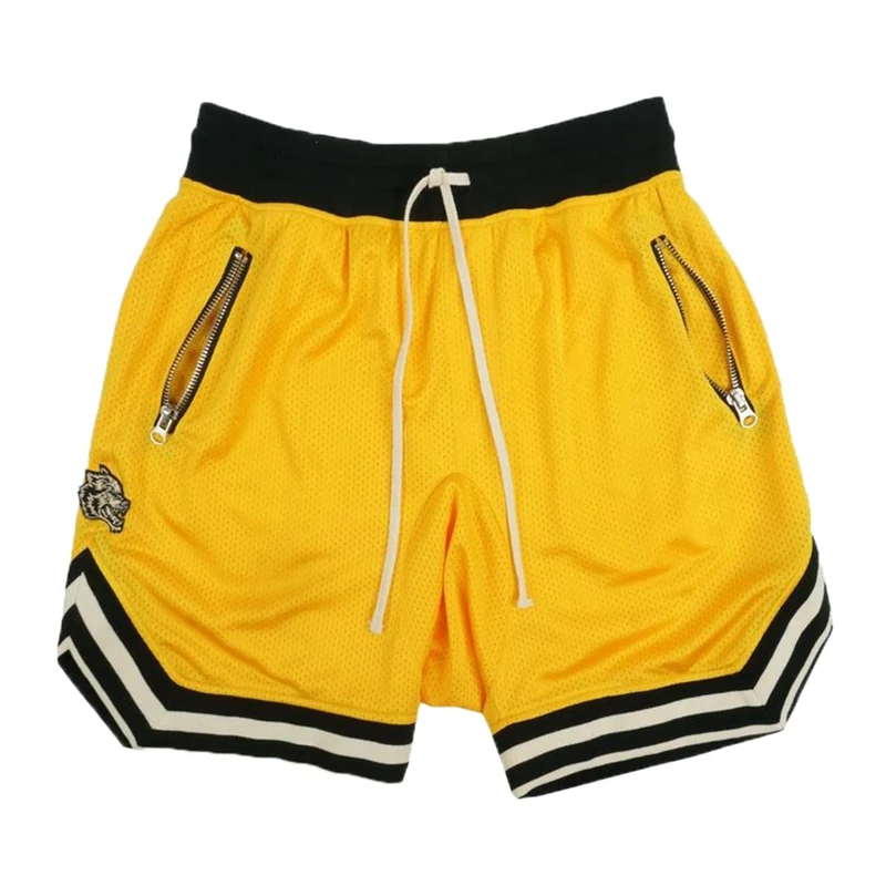 

Fitness Shorts Men's Drawstring Thin Breathable Mesh Beach Short Summer Sweatpants